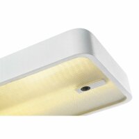 LED Stehleuchte SLV Worklight Plus FL - Up &amp; Down Light in wei&szlig; - warmwei&szlig; dimmbar mit Bewegungssensor
