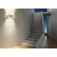 Weva Design LED-Wandleuchte Wei&szlig; - Indoor &amp; Outdoor 15W 634lm 3000K