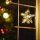 Weva LED Weihnachtsstern Fensterbild S2 warmwei&szlig; f&uuml;r 3 x AA Batterie