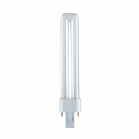 Kompaktleuchtstofflampe - Osram Dulux S Energiesparlampe - 9W G23 827 2P - 600lm warmwei&szlig; 2700K