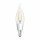 Osram LED Leuchtmittel - Filament Windsto&szlig; Kerze klar - 4,5W - 470lm warmwei&szlig; - Dimmbar